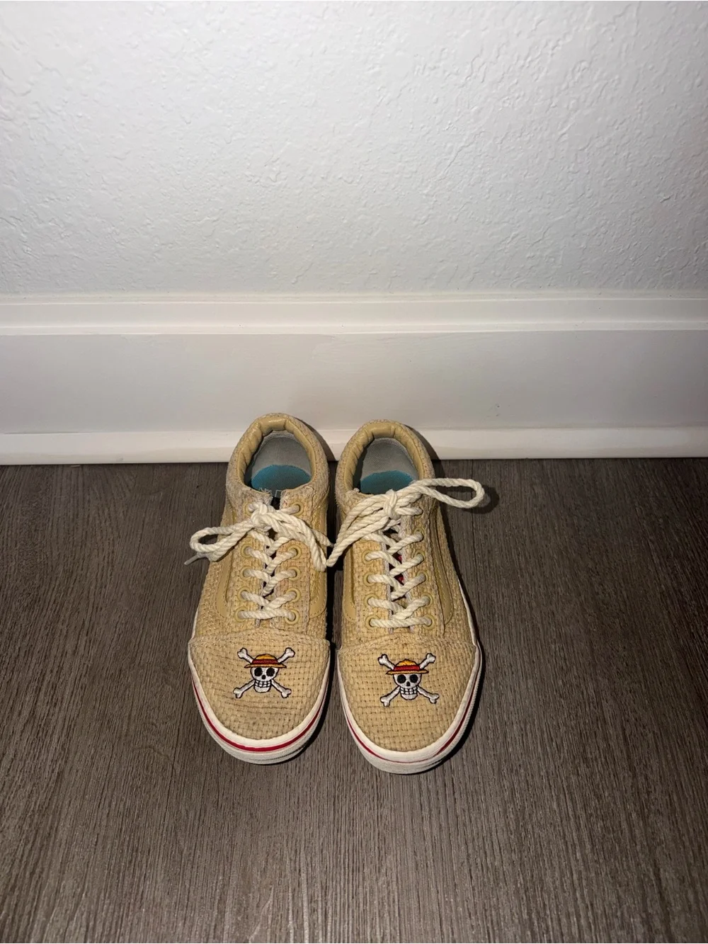 Vans x One Piece Straw Hat Crew Authentic Sneakers Youth 2